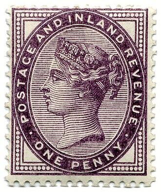 Sello del Centavo Lila